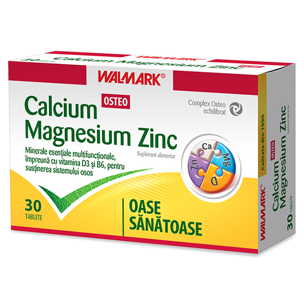 Цинк и магний. Walmark Calcium Magnesium.